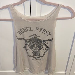 Graphic tank top